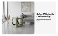 C-outlined Table Minimalist Design Indoor Furniture Sturdy for Apartment Dwellers