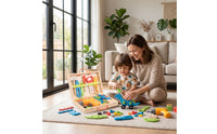 Wooden Toy Hands Multifunctional Playset for Preschoolers