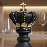 Large Chess Piece Statue Handmade Craft Decorative Figurine Elegant Accent