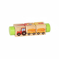 Reasoning Thinking Rotating Creature Brain Teaser Fine Movement Skills Baby Grasp Brain Teaser Blocks Hand-Eye Coordination Toddler Wooden Rotator Toy Early Learning for Babies, Toddlers, Playtime
