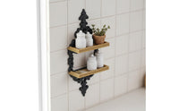 Dollhouse Hanging Basket Realistic Appearance Miniature Wall Shelf for Dioramas