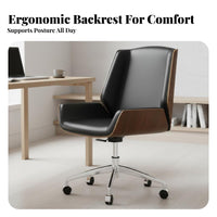 Highspine managerial Chair Height Adjustable rotating Seat Ergonomic Design sturdyDuty Base for Managers, Students