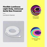 USB RGB light strip, app control