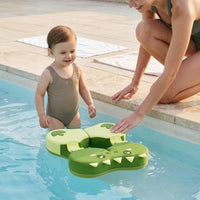 Non-Inflatable Swim Instructor Vest Safety Buckle Armpit Swim Collar Padded Water Toy Waterproof for Children
