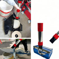 Cement Mortar Caulking 1.38 Litre Capacity Drywall Mud Pump Stainless Steel