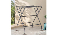 Foldable Clothes Drying Rack Folding Drying Rack with Wheels Portable Compact for Apartment