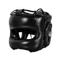 Boxing Headgear Cheek & Chin Protection Crossbar Headgear Pre-Curved Design