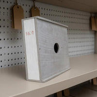 Piano String Box Straight-Edged Wooden Storage Box Multifunctional