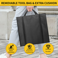 现货便携式体育场座垫带靠背座椅户外折叠座椅 Stadium cushion