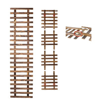 Wooden Wall-Mounted Plant Holder for Indoor/Outdoor Use