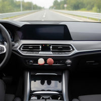 Cute Design Lychee Tangerine Car Decoration Auspicious Fruit Shaped Car Decor Creative