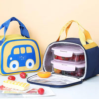 Children's Thermal Lunch Tote Large Capacity Kids Insulated Lunch Bag for School