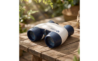 Educational Toy Binoculars Compact Binoculars with Focusing Wheel Handheld Lightweight for Kids, Explorers, Toddlers, Outdoor, Nature Walks, Camping