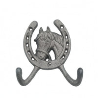 Horse Head Wall Hook Easy to Install Cast Iron Coat Hook Decorative