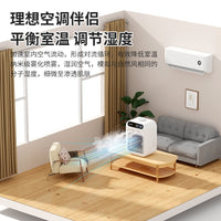 新跨境品迷你空调扇冷风机家用办公加湿喷雾桌面小风扇宿舍两用电