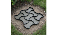 Cobblestone Mold DIY Reusable Concrete Path Former Unique Shape for Homeowners