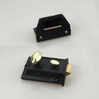 Door Lock, Vintage Mortise Lock Set, Indoor/Outdoor Wooden Door Security, Keyed Entry, sturdy Metal Construction