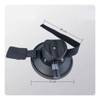 Car Bike Mount Slimline Suction Bike Rack Plastic Body