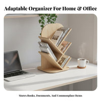 Rotating Multi-Tier organizer 360-Degree Rotation for Desktop, Bedroom, Students