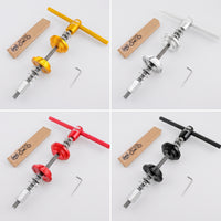 Bike Headset Press CNC Machined Bottom Bracket Press Anodized Headset Installation Tool for Bike Mechanics, Cyclists, Workshop, Home Garage
