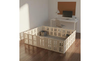 Infant Play Area Easy Assembly Indoor Activity Center Stable and Sturdy Young Child Play Enclosure for Infants, Young Children, Living Room, Playroom