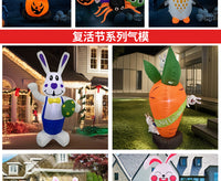 Inflatable Halloween Egg Outdoor Christmas Party Decoration for Yard, Lawn, Garden