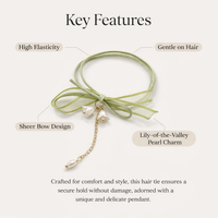 Hairbands Girls with Bow Decoration Multi Pack, Hair Accessories Set for Daily Wear, High Elastic Styling Ties for Children