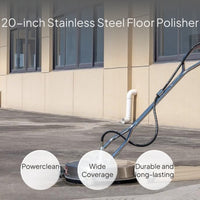 Stainless Steel High Pressure Floor Cleaner with Dual Heads