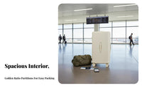 Ridged Hard-Shell Airline Approved Hardside Carry-on for Airport
