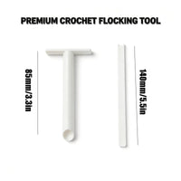 2 Pieces Soft Turning Stick 3D Printed Stuffing Rod DIY Craft