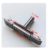 Aluminum alloy security breaksecurelock point, T-nail handle, door opening hardware attachment, protected fixing