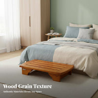 Bedside Step Multi-Functional Wooden Step Block sturdy Duty for Home, Living Room