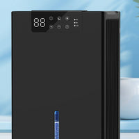 Tabletop Humidity Remover Compact Humidity Remover with 2.4L Tank Portable Appliance for Basement
