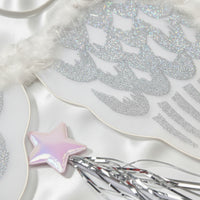 Angel Wings with Headpiece and Wand Soft Wand Angelic for Children, Toddlers