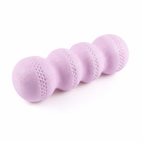 Solid Peanut Roller with Textured Surface Lightweight Peanut Foam Roller High-Density Foam Massage Tool Deep Tissue for Runners, Stretching