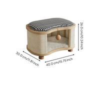 Foldable insulated cat tent bed for all-season indoor use