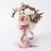 Wedding Bouquet with Ribbons Long-Lasting Bridal Bouquet Handmade
