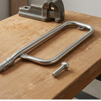 Gas Grill Burner Tube Mounting Tab Rectangular Loop Burner Tube Uniform Heat Distribution Outdoor Cooking Part