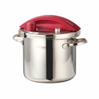 Glass Lid Included 304 Stainless Steel Pressure Cooker Pressure-resistantProof Induction Compatible Pressure Cooker