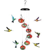 Charming Wind Chimes Hummingbird feeders迷人的风铃蜂鸟喂食器