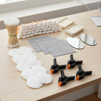 611 Pieces Trading Card Care Set Lint-Non-Lint Collectible Accessory Soft