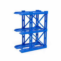 Miniature Diecast Car Display Stand Compact Model Car Display Rack Garage-Style Easy to Assemble for Collectors