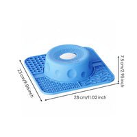Silicone Lick Mat Bowl Large Capacity Silicone Slow Feeder Easy to Clean