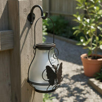 Solar Butterfly Lantern Waterproof Outdoor Lighting Easy to Use for Fence