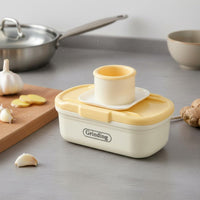 Ginger Grinder Manual Garlic Grinder Double-Sided Blade