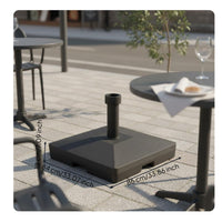 Water-Fill Umbrella Base Weather Resistant Fillable Umbrella Base for Market Stall