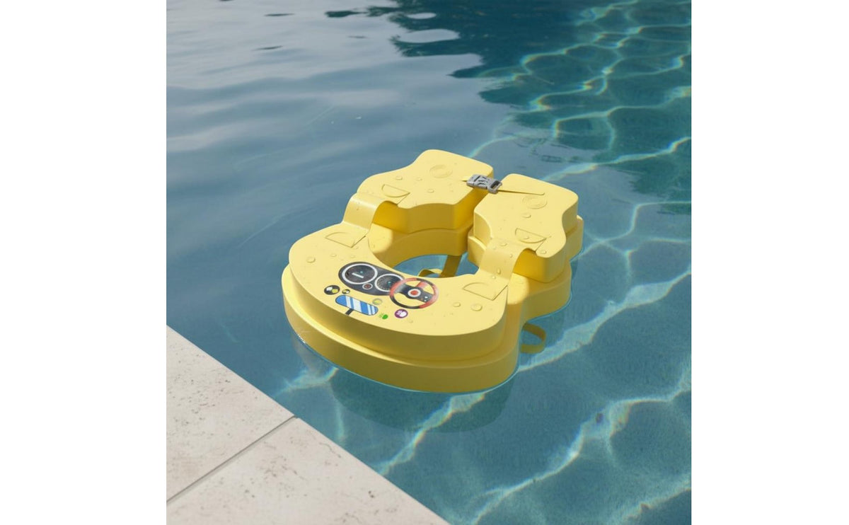 Inflatable Complimentary Baby Swim Collar Infant Pool Buoy Life Preserver Design Baby Swimming Buoy for Babies, Children, Bath