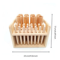 Percussion Set with Storage Box Classroom-Oriented Double-Tone Tube Set Group for Kindergarten, Young Children, Preschool