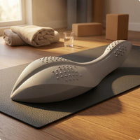 Dolphin-Shaped Pilates Device Raised Bump Dots Stretching and Balance Discipline