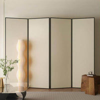 Arched Panel Screen Foldable Design Room separater Portable Minimalist design for Renters, Entryway, Bedroom